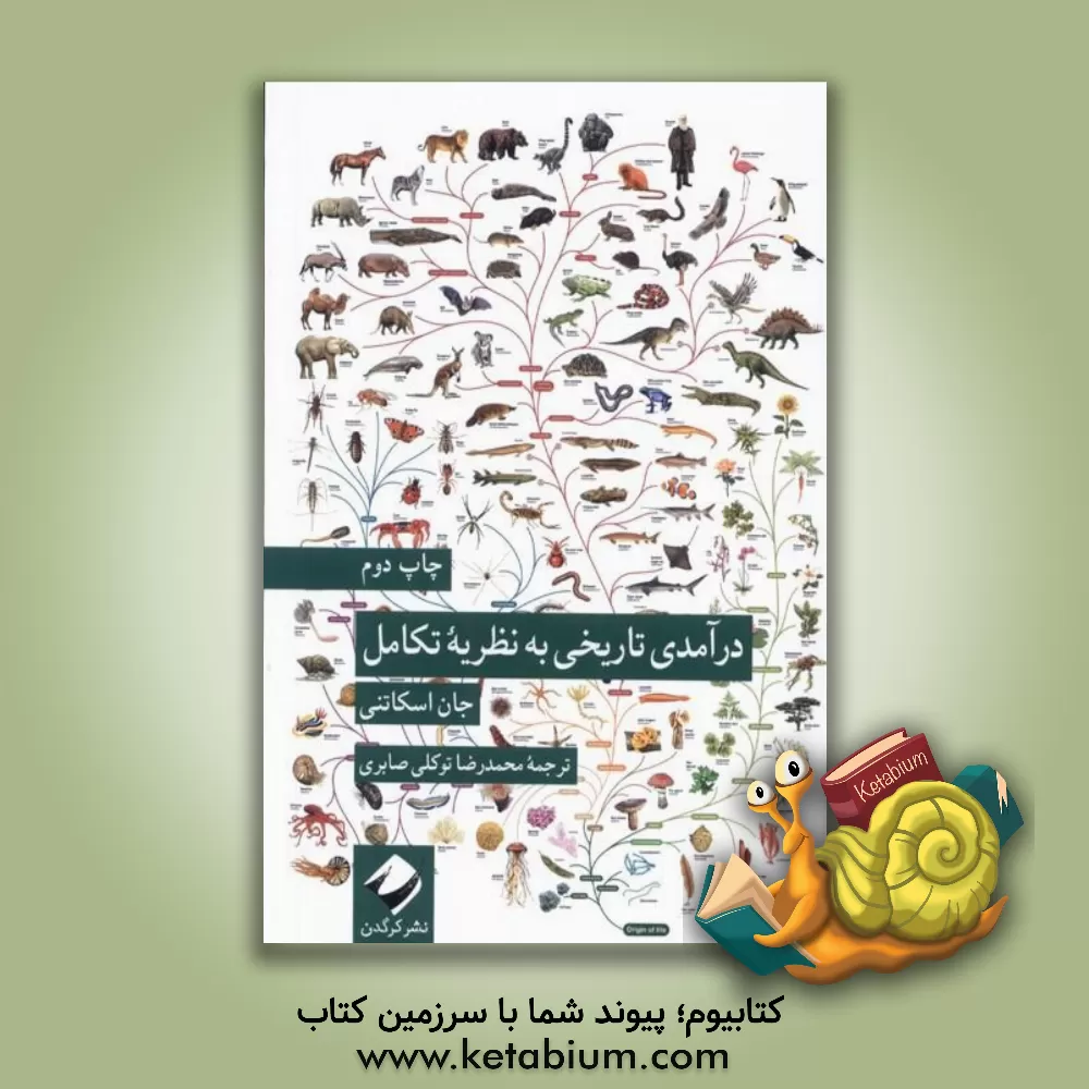 کتاب درآمدی تاریخی به نظریه تکامل اثر جان اسکاتنی