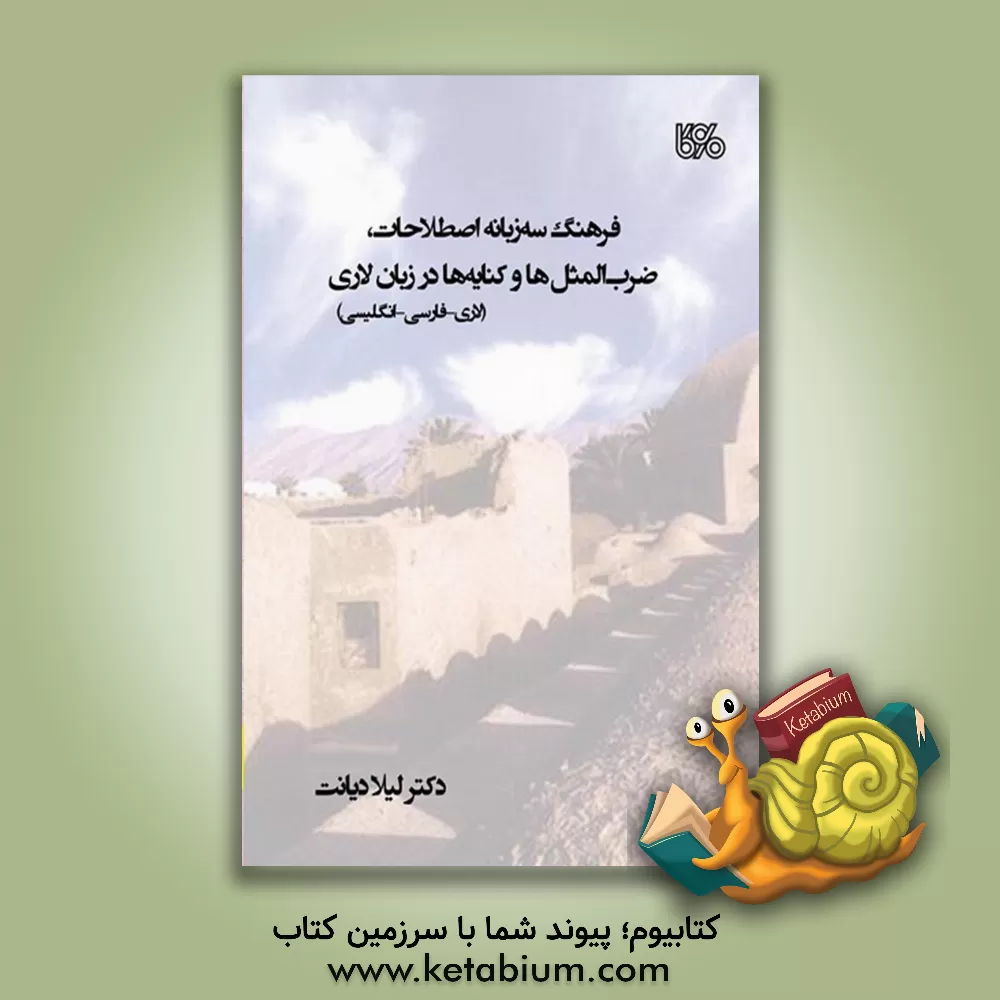 کتاب فرهنگ سه زبانه اصطلاحات،  ضرب المثل ها و کنایه ها در زبان لاری (لاری - فارسی - انگلیسی) |اثر لیلا دیانت