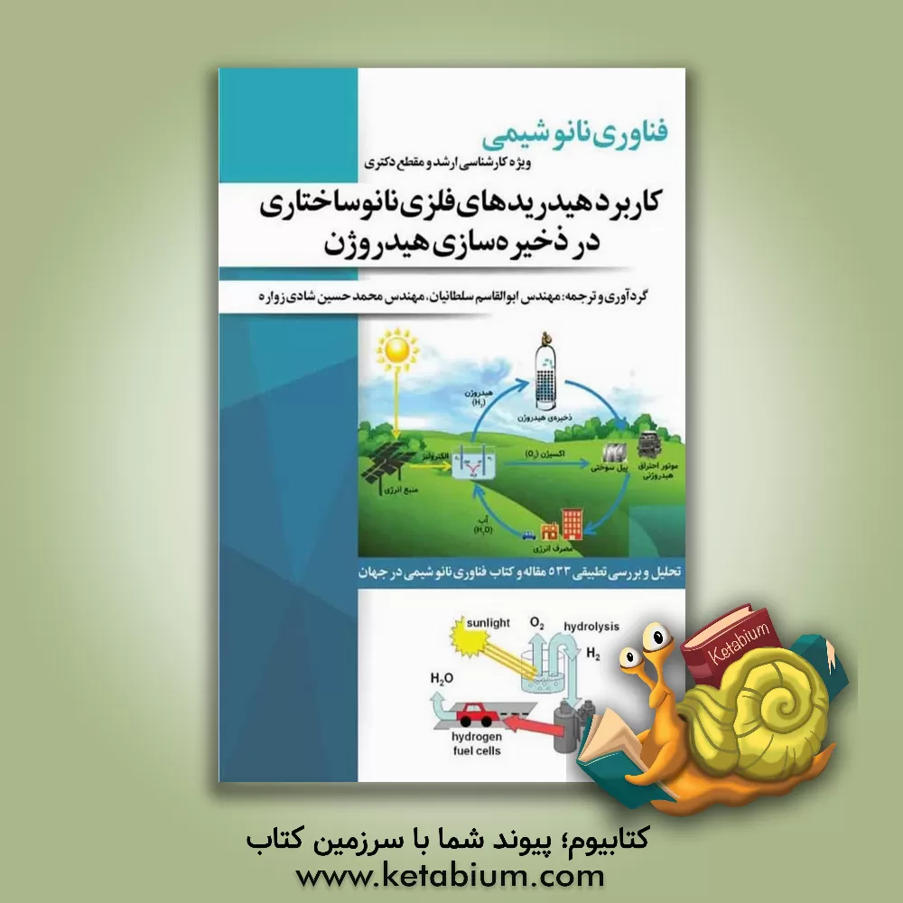 کتاب کاربرد هیدریدهای فلزی نانوساختاری در ذخیره‌سازی هیدروژن (ویژه کارشناسی ارشد و مقطع دکتری) اثر ابوالقاسم سلطانیان