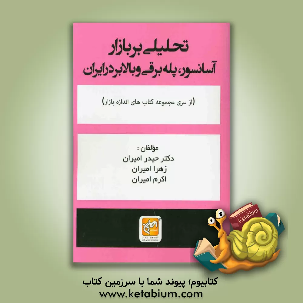 کتاب تحلیلی بر بازار آسانسور، پله برقی و بالابر در ایران اثر حیدر امیران