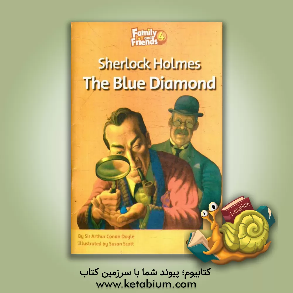 کتاب Sherlock Holmes the blue diamond اثر Arthur Conan Doyle