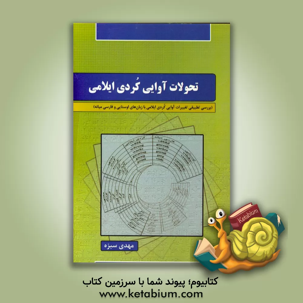 کتاب تحولات آوایی کردی ایلامی (بررسی تطبیقی تغییرات آوایی کردی ایلامی با زبان های اوستایی و فارسی میانه) اثر مهدی سبزه