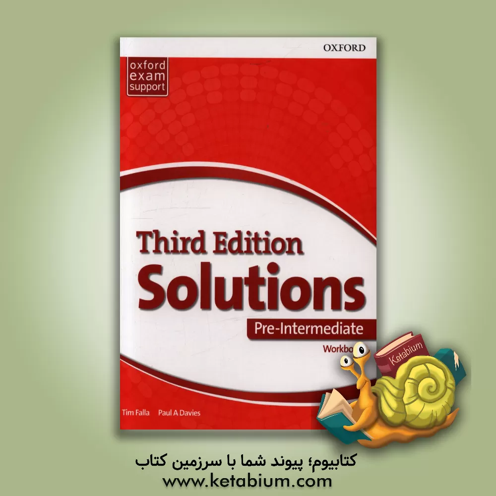 کتاب Solutions pre-intermediate: workbook اثر Paul A. Davies