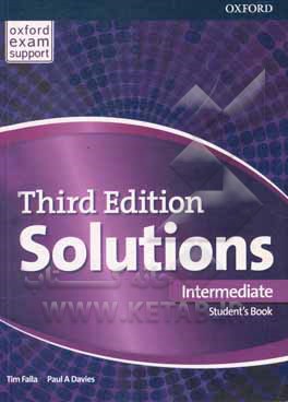 کتاب Solutions third edition intermediate student book اثر Paul A. Davies