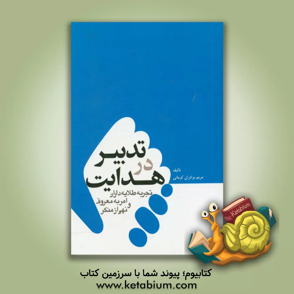 کتاب تدبیر در هدایت: تجربه طلایه داران امر به معروف و نهی از منکر اثر مریم برادران‌کرمانی
