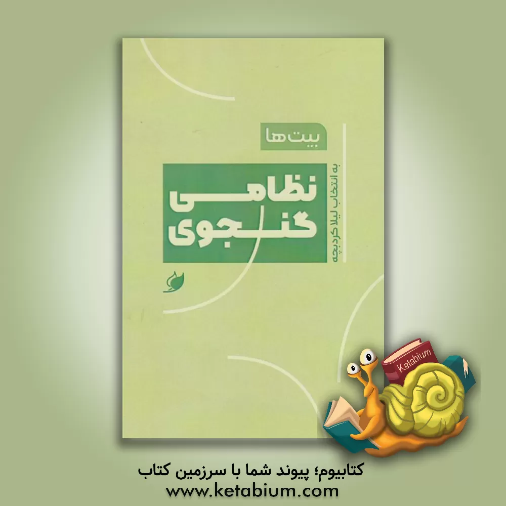 کتاب بیت‌ها: نظامی گنجوی اثر الیاس‌بن‌یوسف نظامی