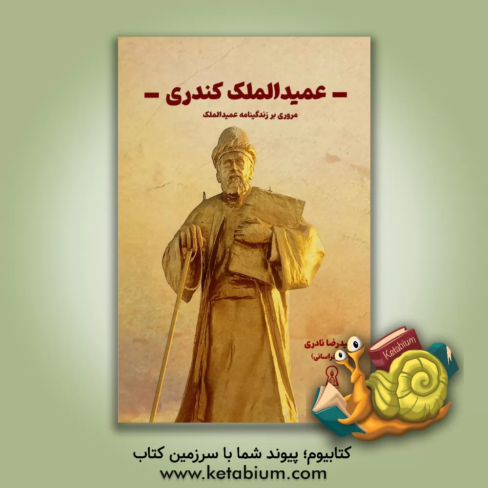 کتاب عمیدالملک کندری |اثر حمیدرضا نادری