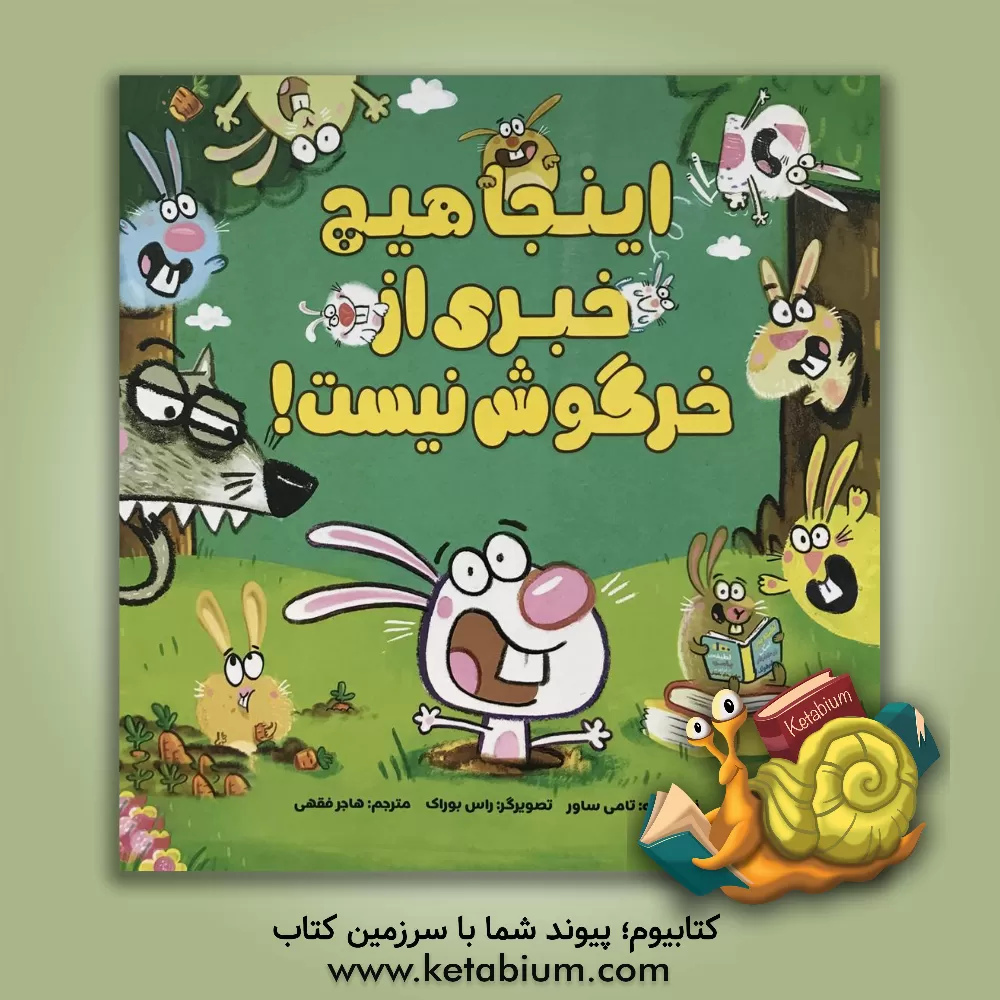 کتاب اینجا هیچ خبری از خرگوش نیست! اثر تامی ساور