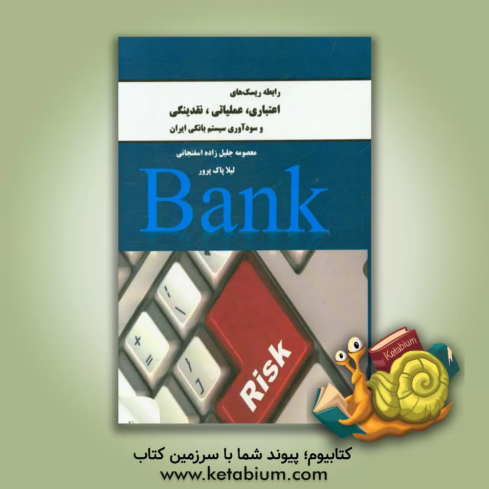 کتاب ریسک های اعتباری، عملیاتی، نقدینگی و سود آوری سیستم بانکی ایران اثر معصومه جلیل‌زاده‌اسفنجانی