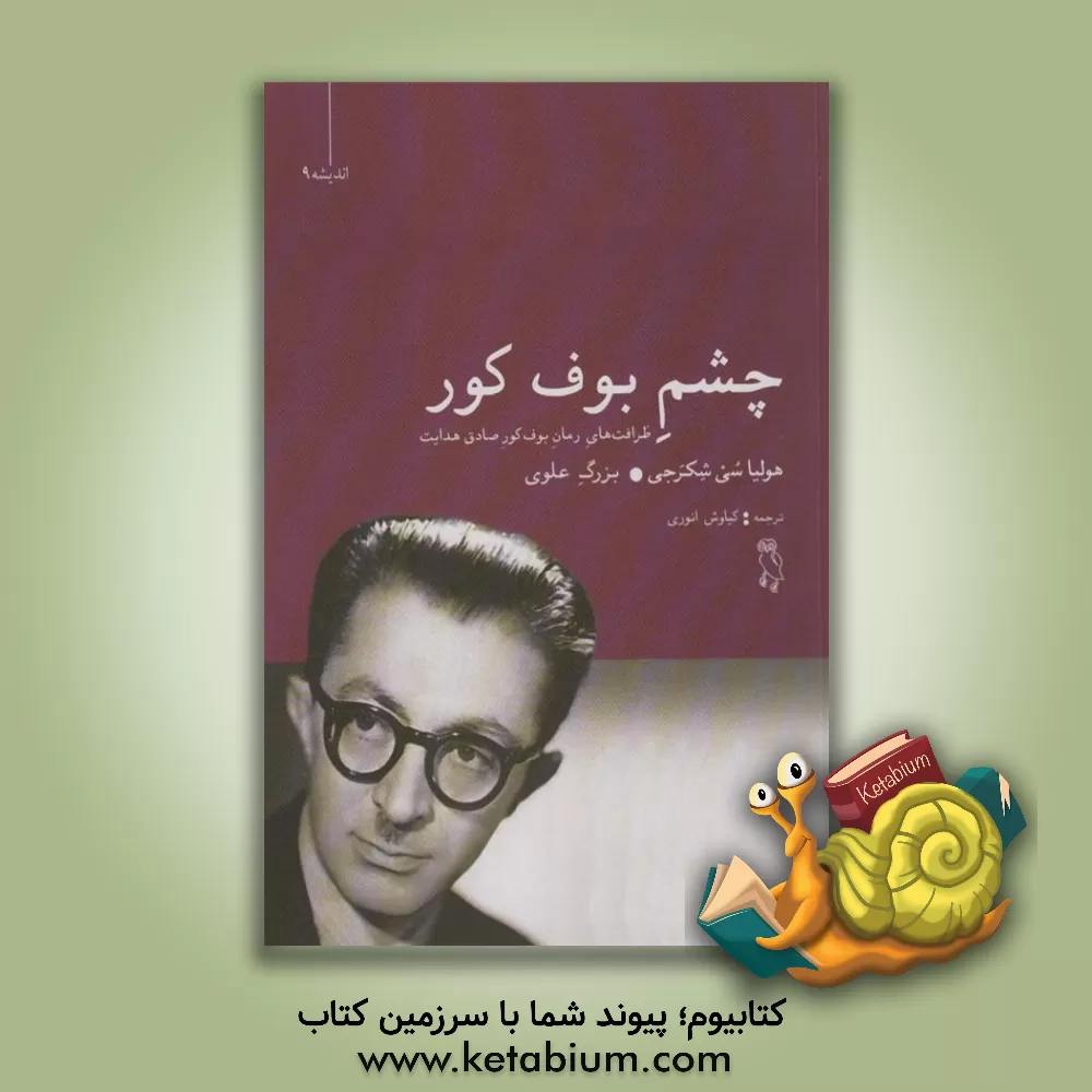 کتاب چشم بوف کور: ظرافت‌های رمان بوف کور صادق هدایت و زندگی‌نگاری هدایت: پسگفتاری برای ترجمه‌ی آلمانی بوف کور اثر بزرگ علوی