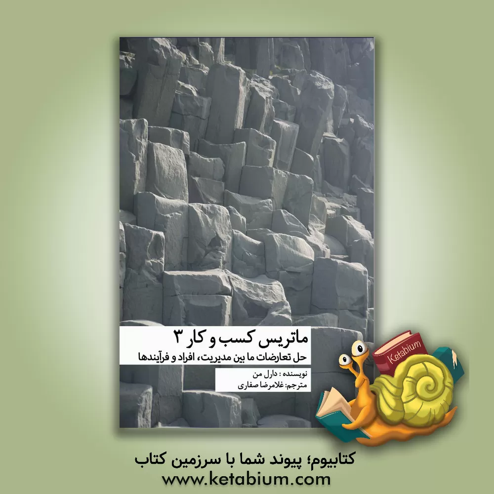 کتاب ماتریس کسب و کار 3: حل تعارضات مابین مدیریت، افراد و فرآیندها اثر دارل مان