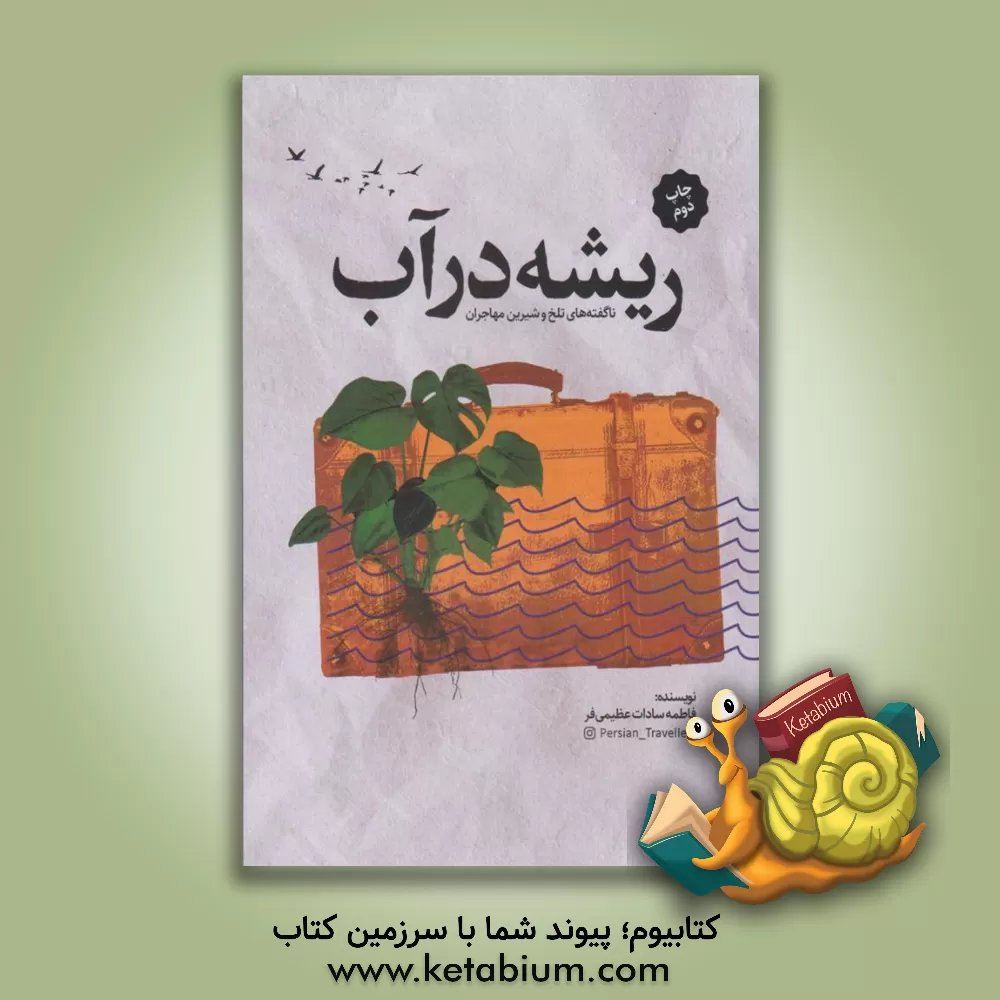 کتاب ریشه در آب اثر فاطمه‌السادات عظیمی‌فر