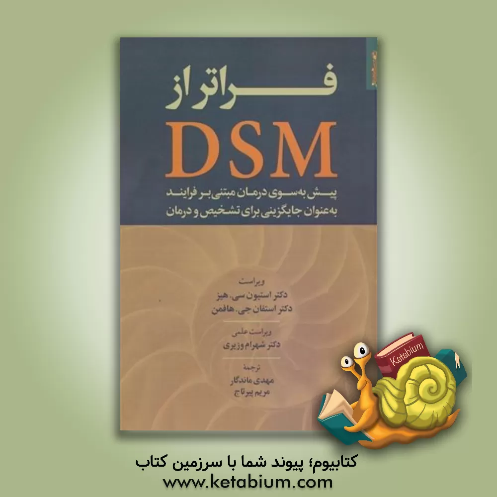 کتاب فراتر از DSM: پیش به سوی درمان مبتنی بر فرآیند به عنوان جایگزینی برای تشخیص و درمان اثر استیون‌سی هیز