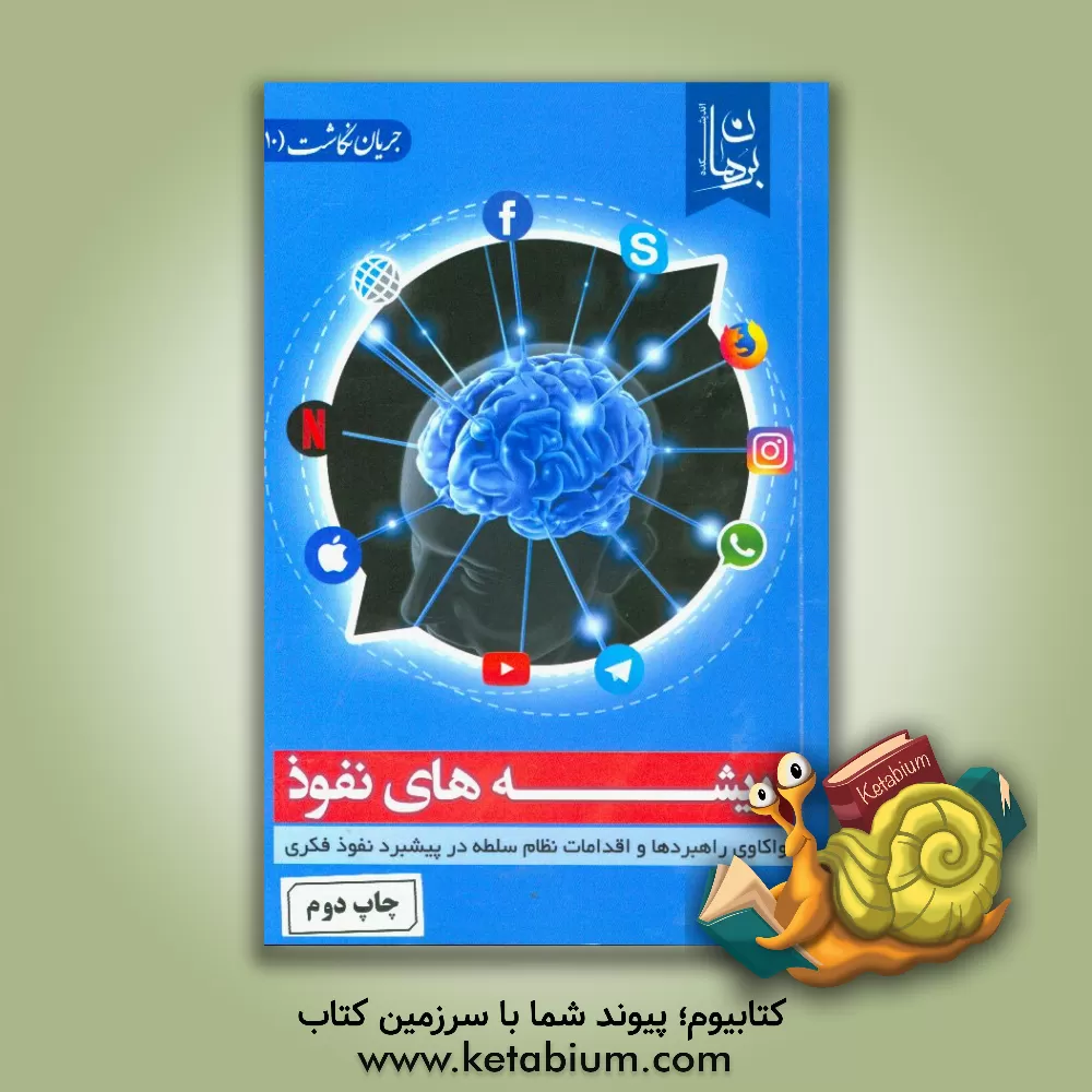 کتاب ریشه های نفوذ: واکاوی راهبردها و اقدامات نظام سلطه در پیشبرد نفوذ فکری اثر اندیشکده برهان