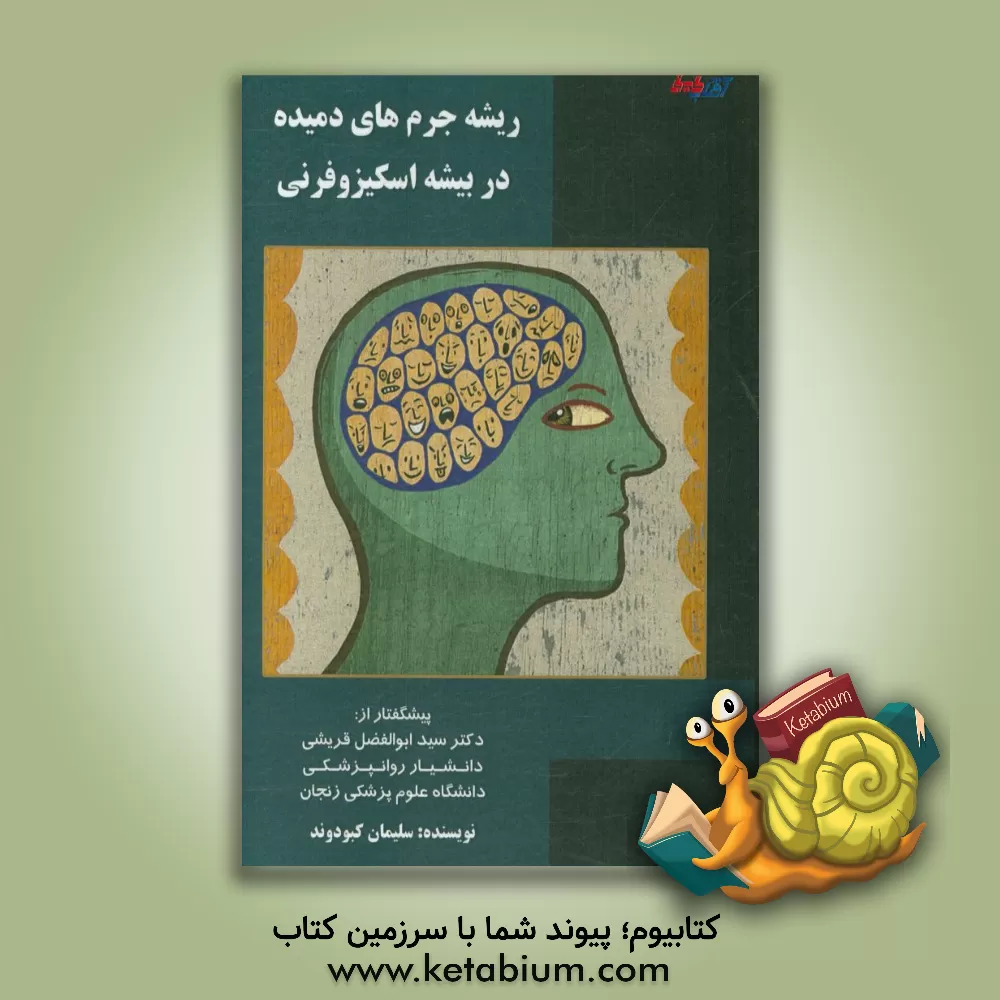 کتاب ریشه ی جرم های دمیده در بیشه ی اسکیزوفرنی |اثر سلیمان کبودوند