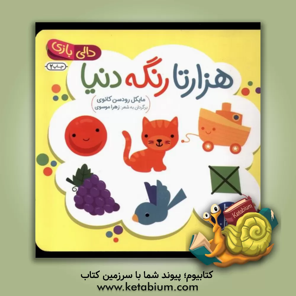 کتاب هزارتا رنگه دنیا اثر میشل رودزکانوی