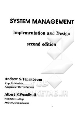 کتاب System management: implementation and design اثر AndrewS. Tanenbaum
