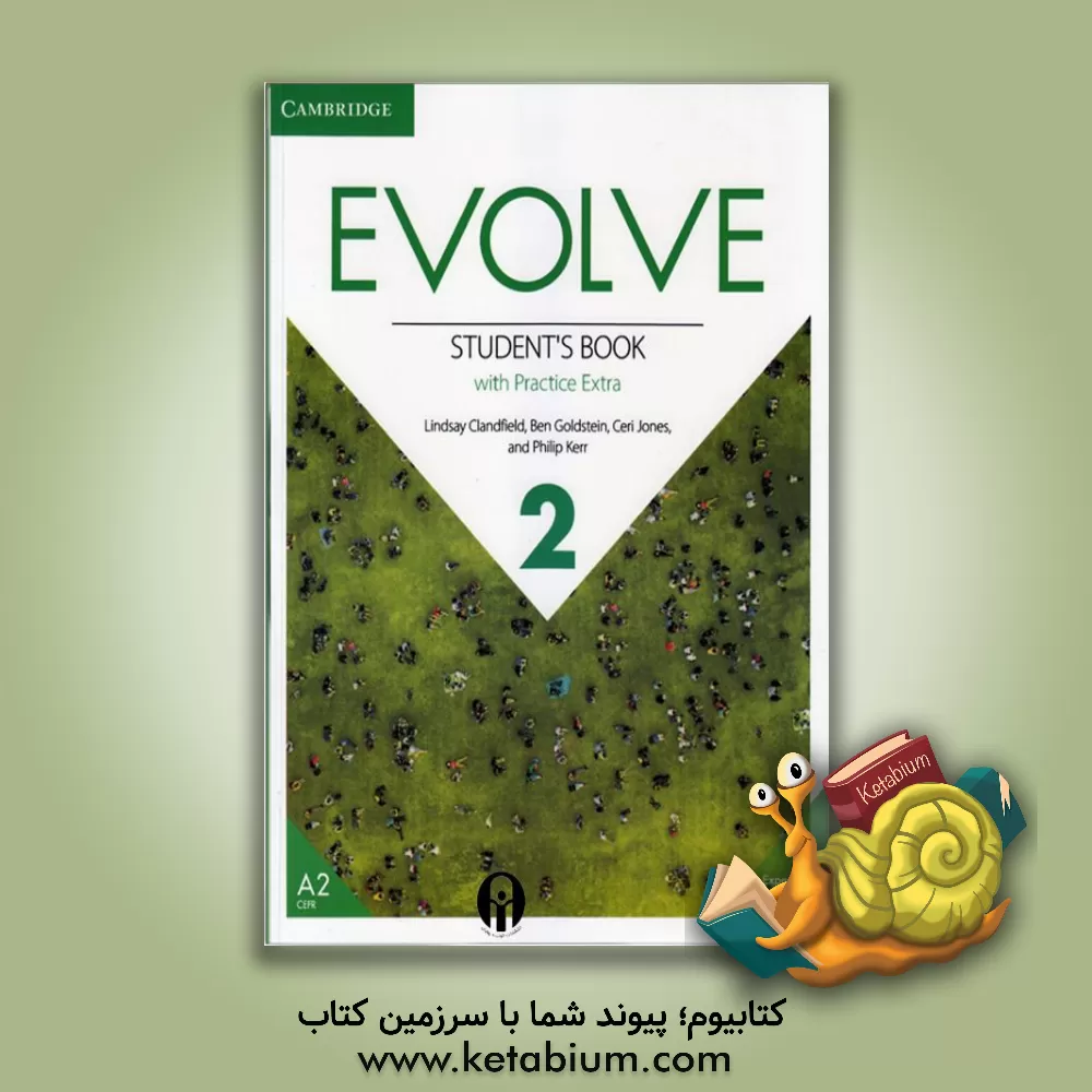 کتاب Evolve 2: student's book with practical extra اثر Ceri Jones