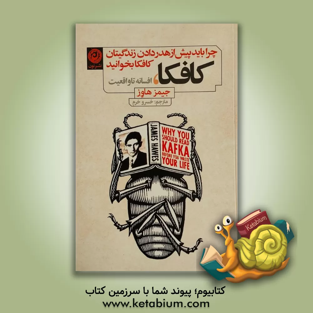 کتاب کافکا، افسانه تا واقعیت: چرا باید پیش از هدر دادن زندگی‌تان کافکا بخوانید اثر جیمزام. هاوز