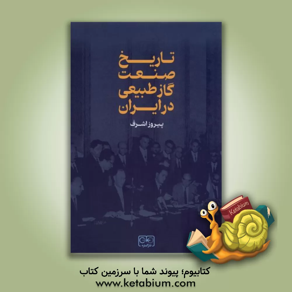 کتاب تاریخ صنعت گاز طبیعی در ایران: از آغاز تا پایان دهه 1360 اثر پیروز اشرف