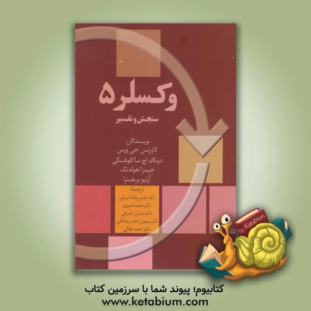 کتاب و کسلر 5: سنجش و تفسیر اثر جیمزا هولدنک