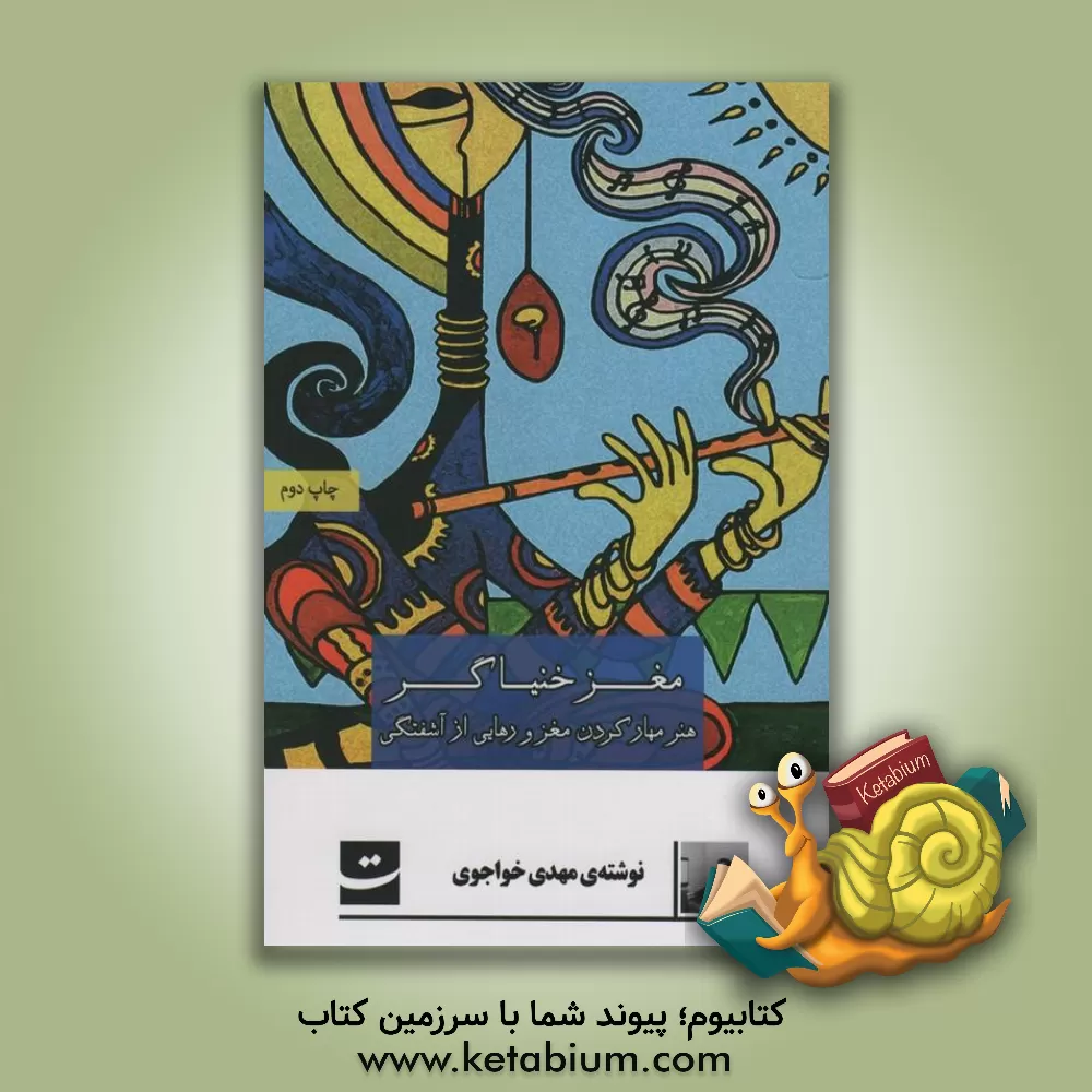 کتاب مغز خنیاگر: هنر مهار کردن مغز و رهایی از آشفتگی ها |اثر مهدی خواجوی