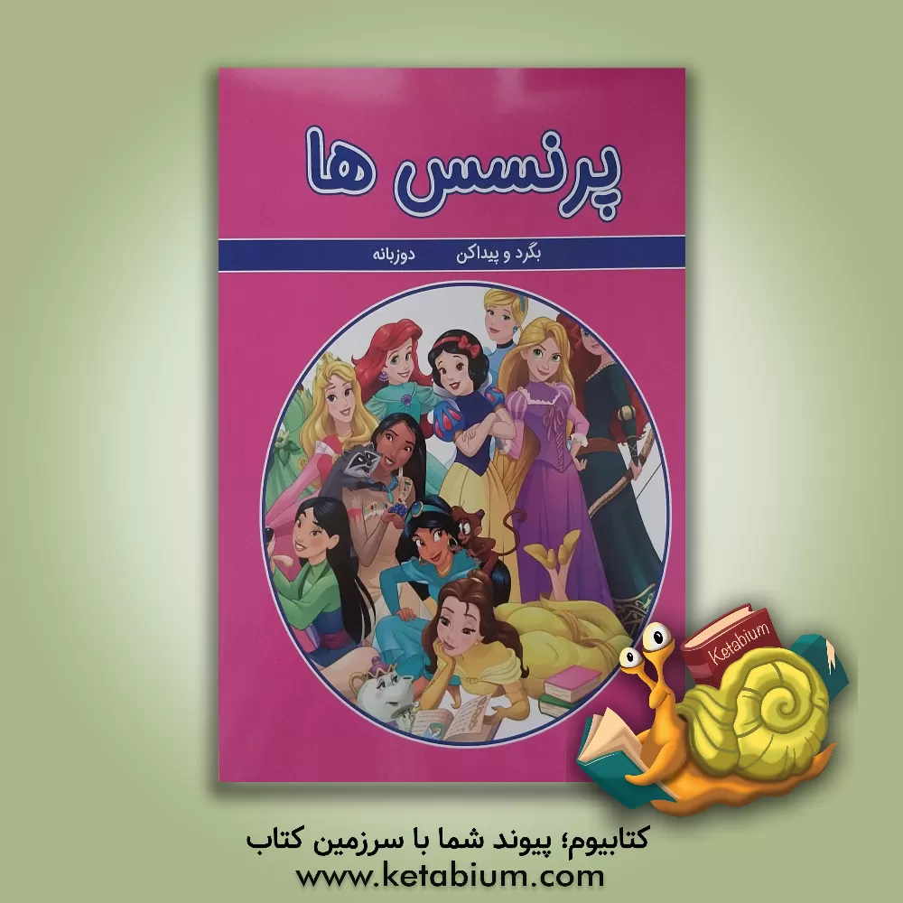 کتاب پرنسس‌ها: بگرد و پیدا کن: دوزبانه اثر گروه نویسندگان