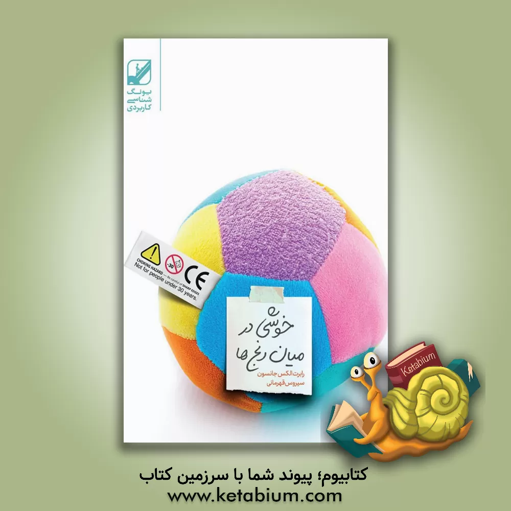 کتاب خوشی در میان رنج‌ها اثر رابرت‌ای. جانسون