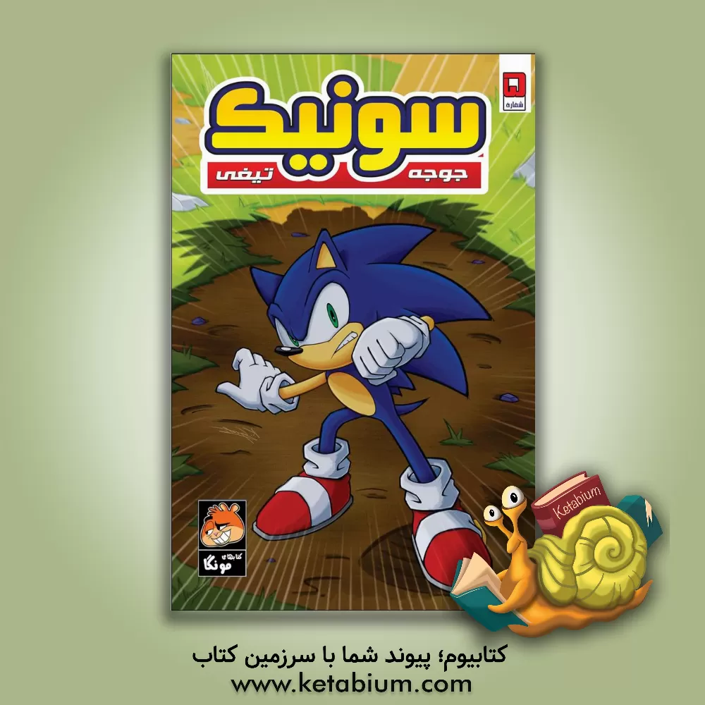 کتاب سونیک جوجه تیغی اثر ایان فلین