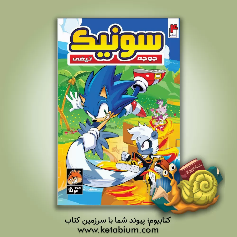 کتاب سونیک جوجه تیغی اثر ایان فلین