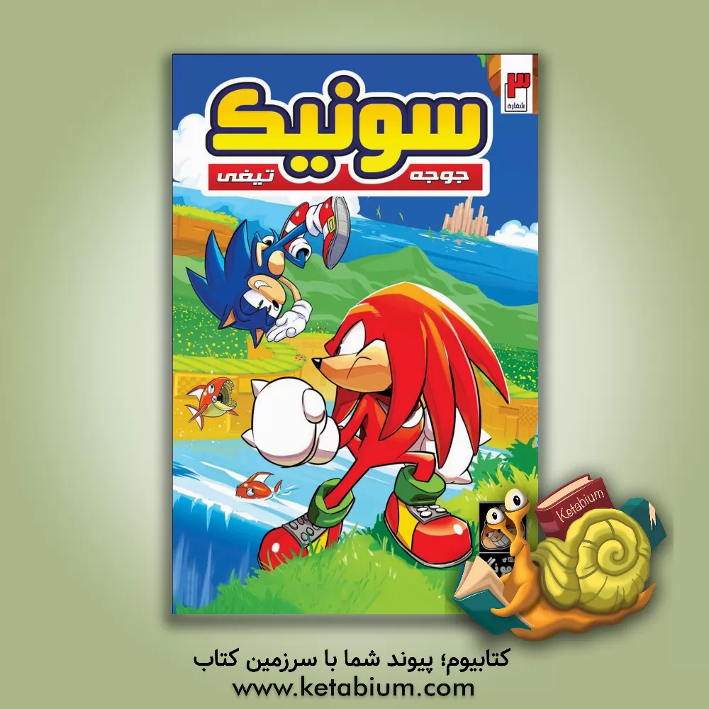 کتاب سونیک جوجه تیغی اثر ایان فلین