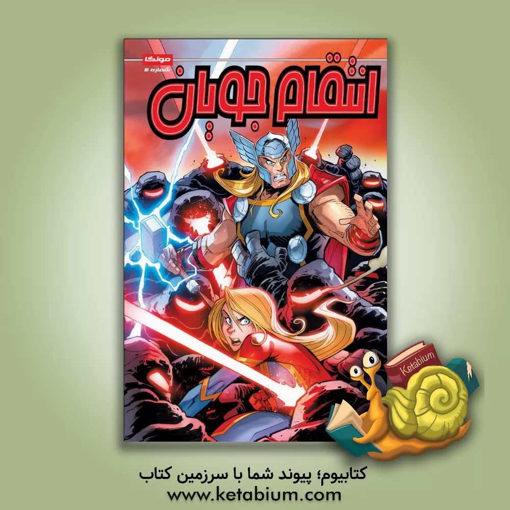 کتاب انتقام جویان اثر متیوکی. منینگ