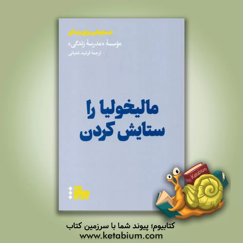 کتاب مالیخولیا را ستایش کردن اثر فرشید شعبانی