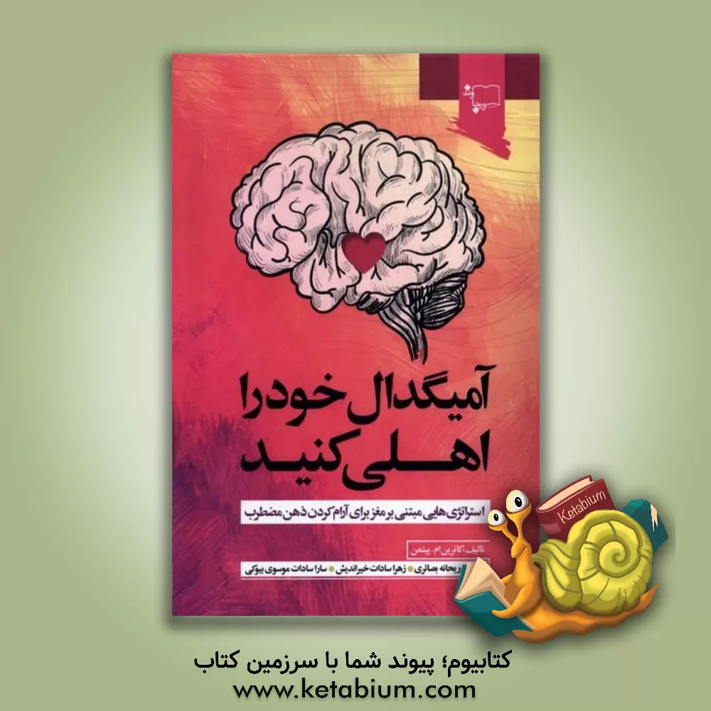 کتاب آمیگدال خود را اهلی کنید: استراتژی‌هایی مبتنی بر مغز برای آرام کردن ذهن مضطرب اثر کاترین‌ام. پیتمن