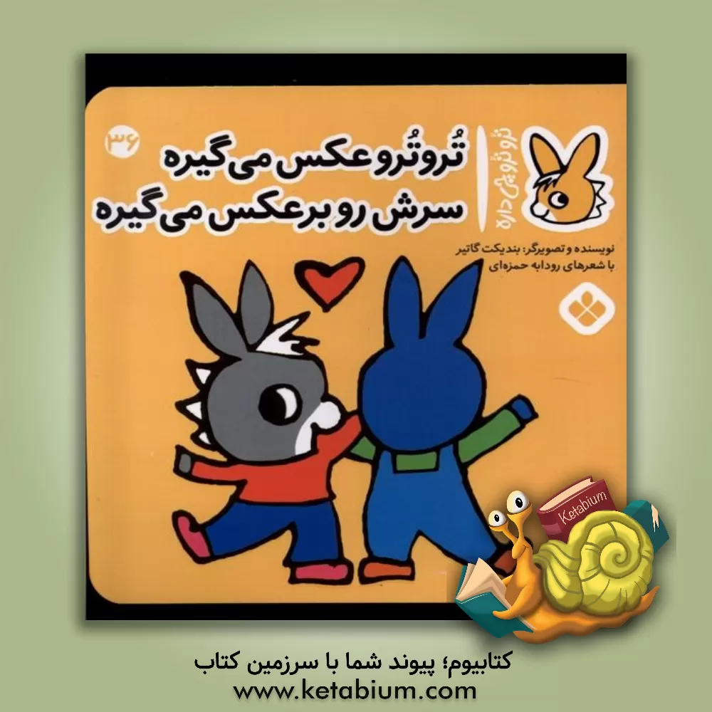 کتاب تروترو عکس می‌گیره سرش رو برعکس می‌گیره اثر بندیکت گوتیه