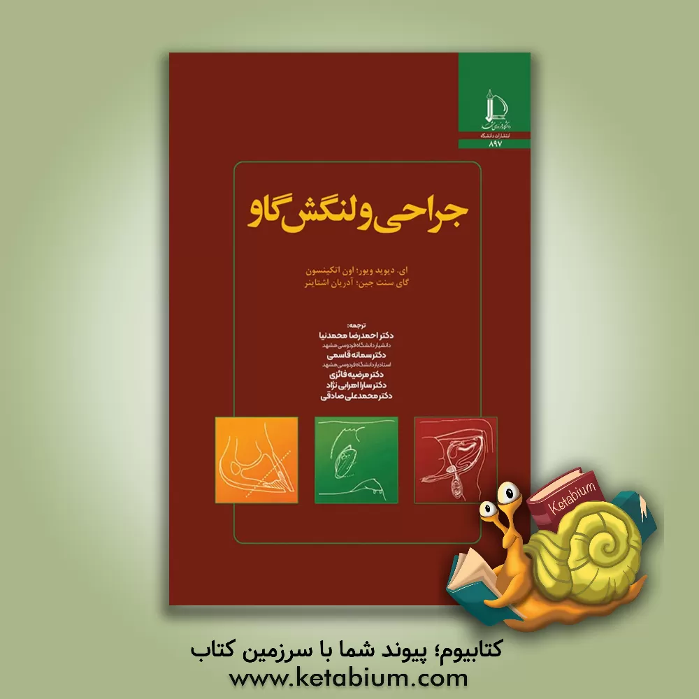 کتاب جراحی و لنگش گاو |اثر آنتونی دیوید ویور