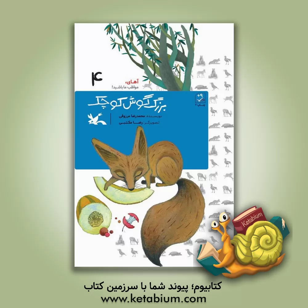 کتاب بزرگ‌گوش کوچک اثر محمدرضا مرزوقی