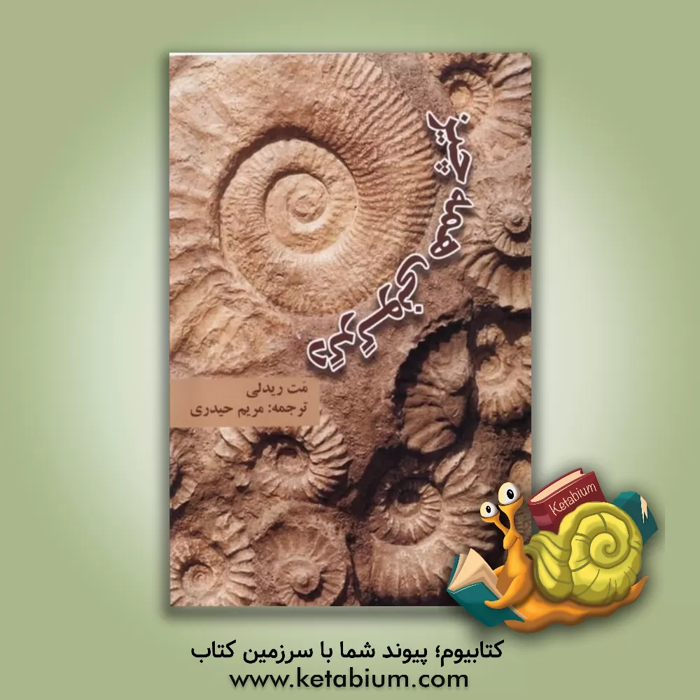 کتاب دگرگونی همه چیز "چگونه ایده‌های جدید به وجود می‌آیند" اثر مت ریدلی‌