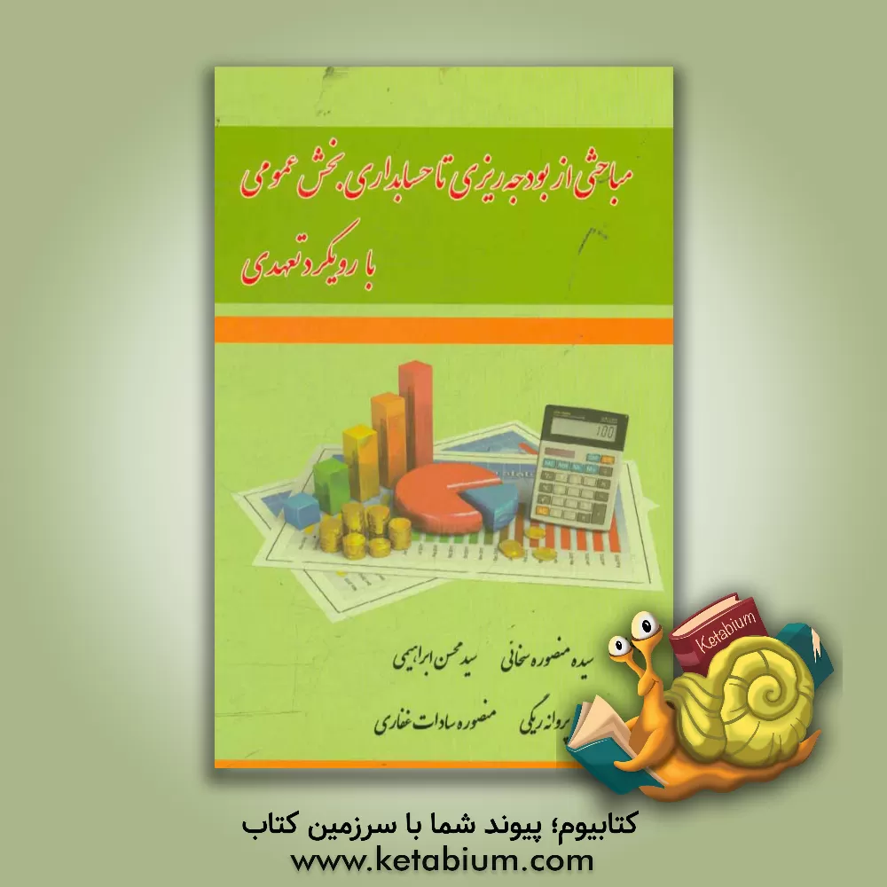 کتاب مباحثی از بودجه ریزی تا حسابداری بخش عمومی با رویکرد تعهدی اثر سیده‌منصوره سخائی