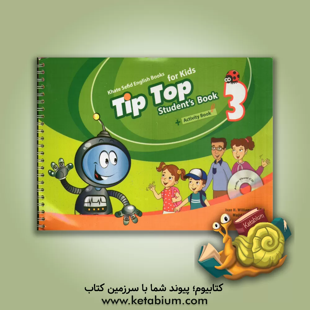 کتاب Tip top 3: student's book + activity book اثر مجید توانایی