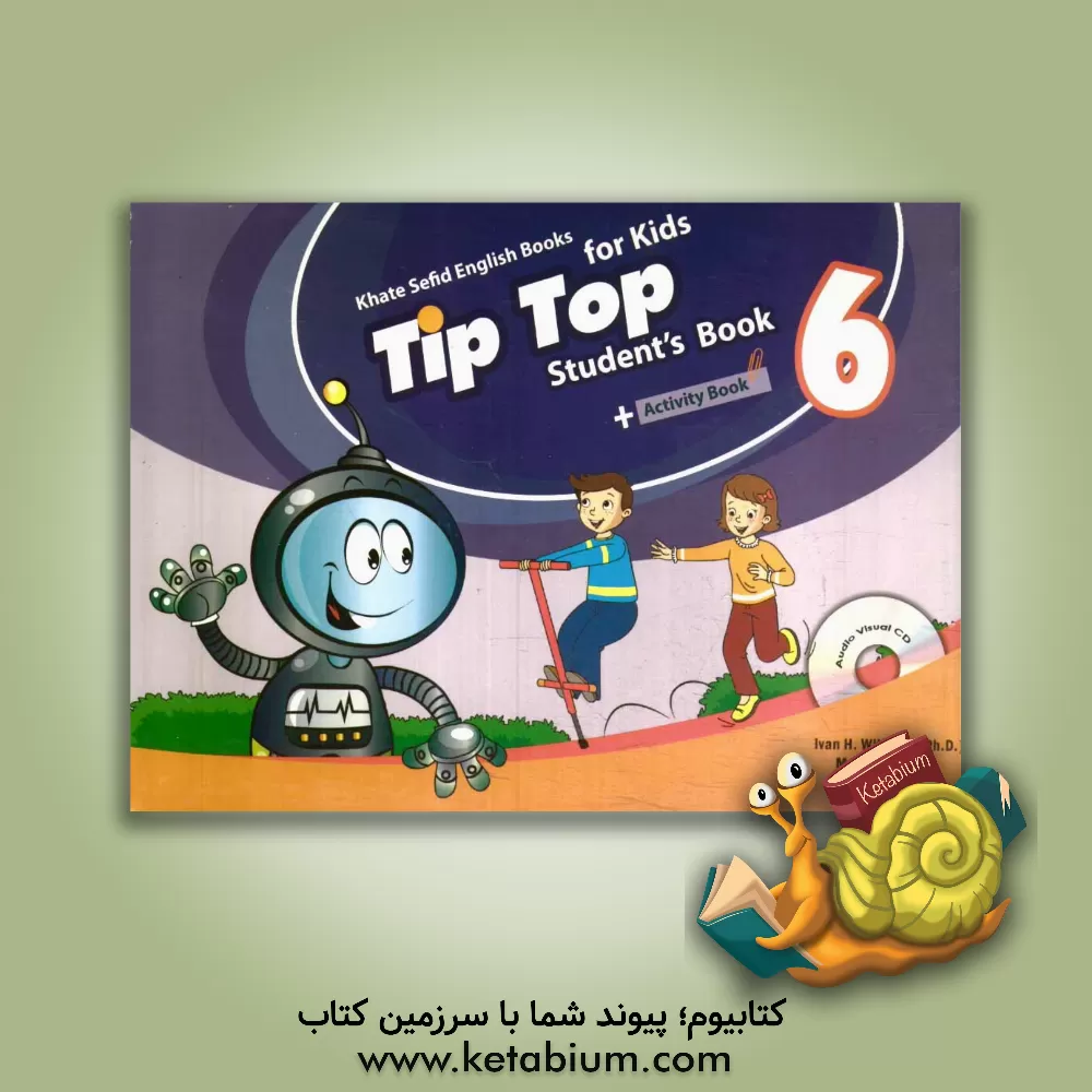 کتاب Tip Top 6: student's book + activity book اثر مجید توانایی