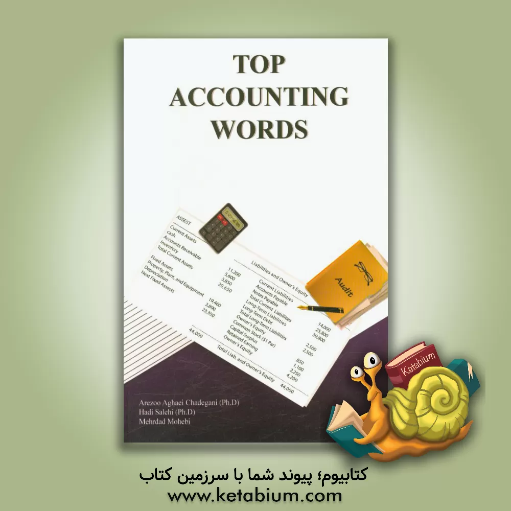 کتاب Top accounting words اثر مهرداد محبی