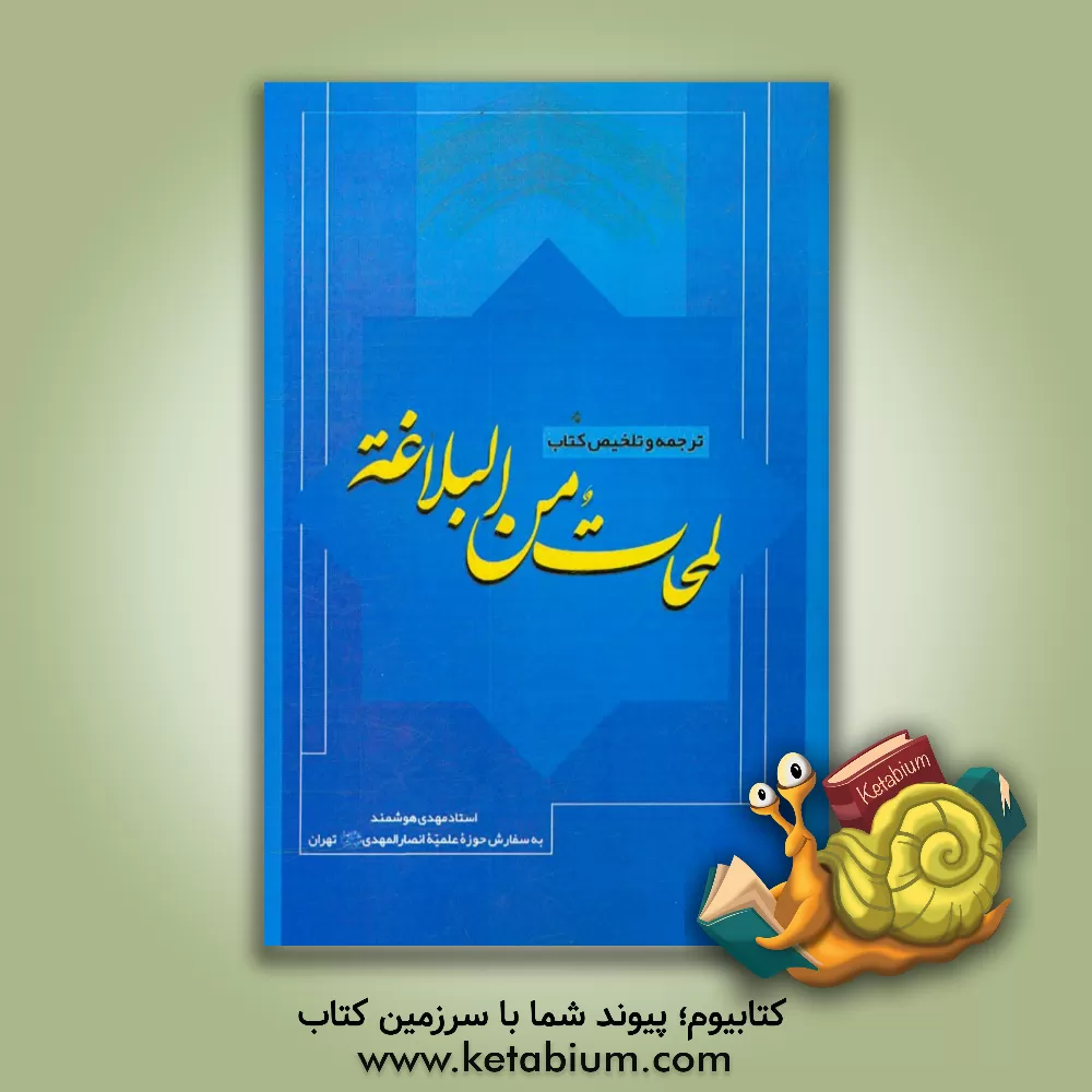 کتاب ترجمه و تلخیص کتاب لمحات من البلاغه اثر محمدامین مومنی
