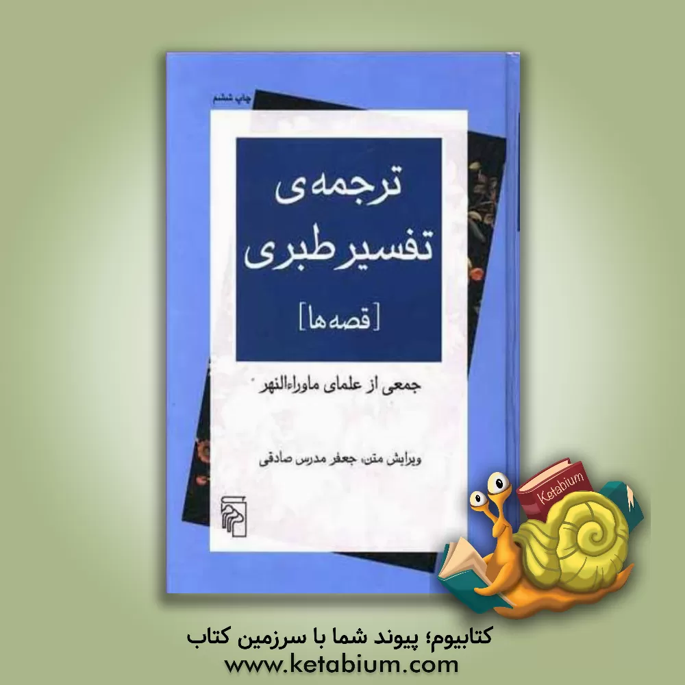 کتاب ترجمه تفسیر طبری [قصه ها]: فارسی قرن چهارم هجری اثر محمدبن‌جریر طبری