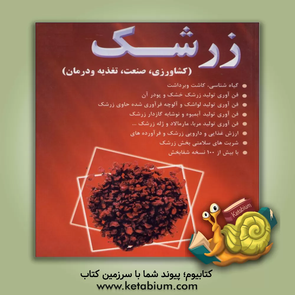 کتاب زرشک (کشاورزی، صنعت، تغذیه و درمان) اثر شهرام مقصودی