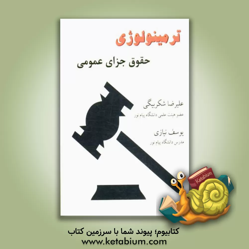 کتاب ترمینولوژی حقوق جزای عمومی اثر علیرضا شکربیگی