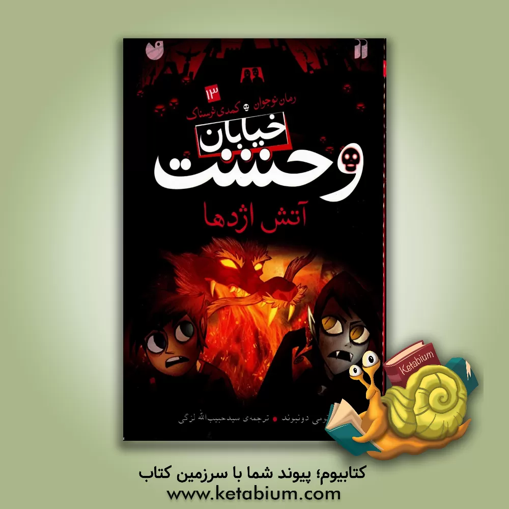 کتاب آتش اژدها اثر تامی دونبوند