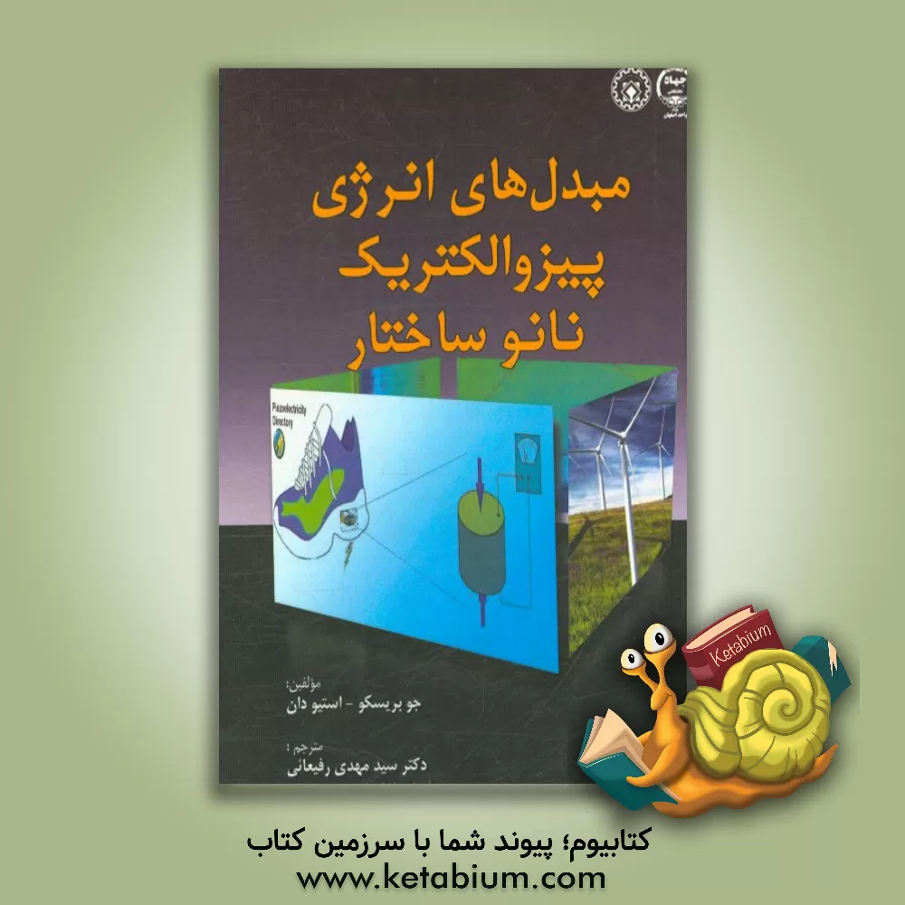 کتاب مبدل های انرژی پیزوالکتریک نانوساختار اثر جو بریسکو