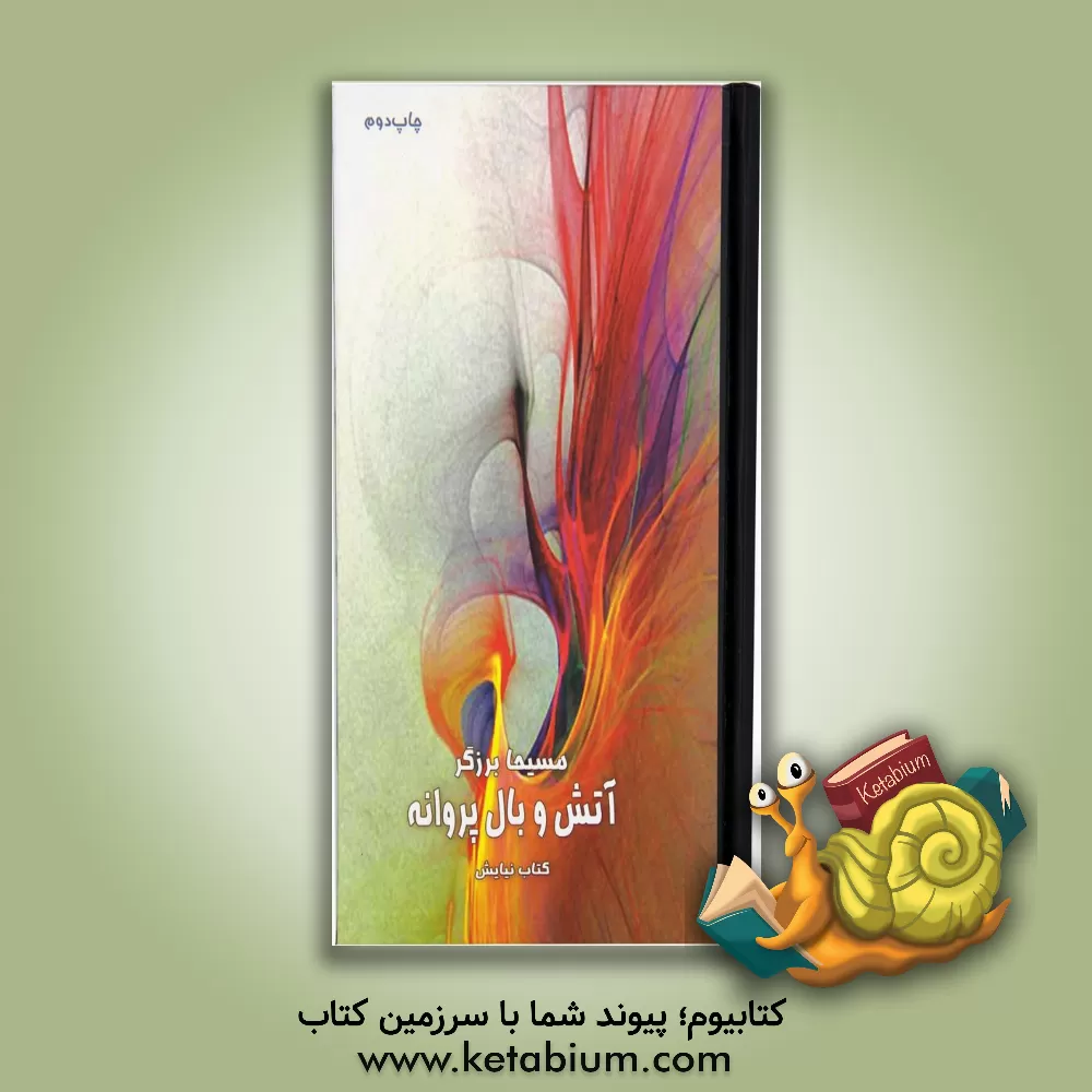 کتاب آتش و بال پروانه: عارفانه های خواجه عبدالله انصاری اثر مسیحا برزگر