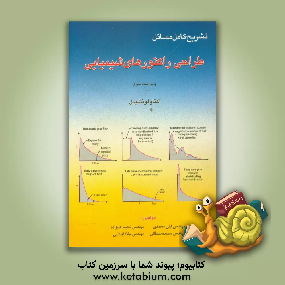 کتاب تشریح کامل مسایل طراحی راکتورهای شیمیایی اثر سعیده سلطانی